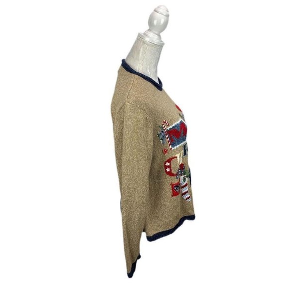 Star Blue Originals Christmas Sweater Embellished - Picture 7 of 10